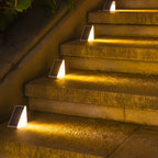 Solar LED Lamp Set for Stair and Garden Lighting