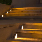 Solar LED Lamp Set for Stair and Garden Lighting