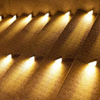 Solar LED Lamp Set for Stair and Garden Lighting