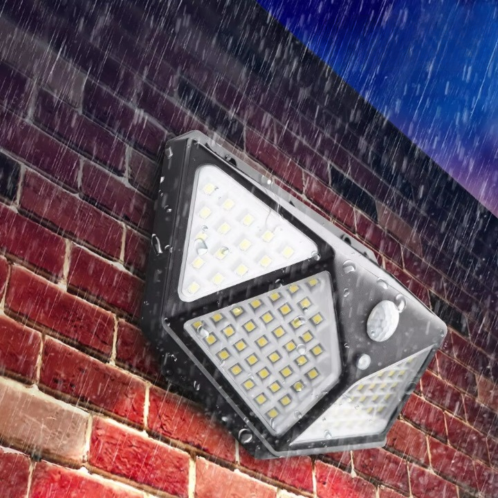 MULTIFUNCTIONAL SOLAR LAMP - WATERPROOF LED GARDEN LIGHT WITH MOTION SENSOR