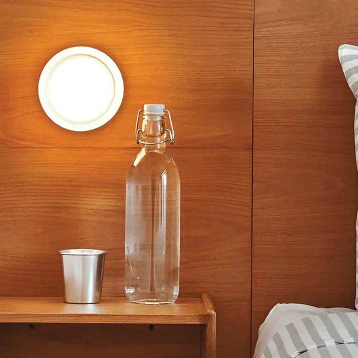 Modern LED wall sconce in a designer frame – elegant wall lighting