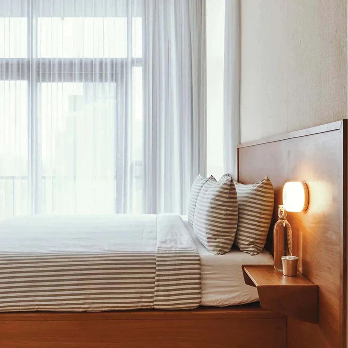 Modern LED wall sconce in a designer frame – elegant wall lighting