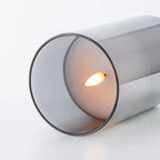 Set of Elegant LED Candles in Glass Tubes