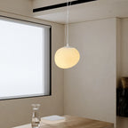 Boden White Pebble Pendant Light