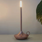Minimalist LED Table Lamp with Touch Switch in Candle Shape