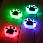 Wireless Solar Paw Print Garden Light - PawsGlow