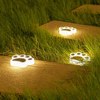 Wireless Solar Paw Print Garden Light - PawsGlow
