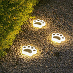 Wireless Solar Paw Print Garden Light - PawsGlow