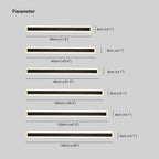 Arisha Modern LED Outdoor Wall Light Black Metal Garden/Balcony