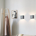 Nexu Modern Adjustable Square Outdoor Wall Lamp LED