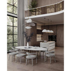 Unorara Floating Metal Pendant Lamp Nordic Premium