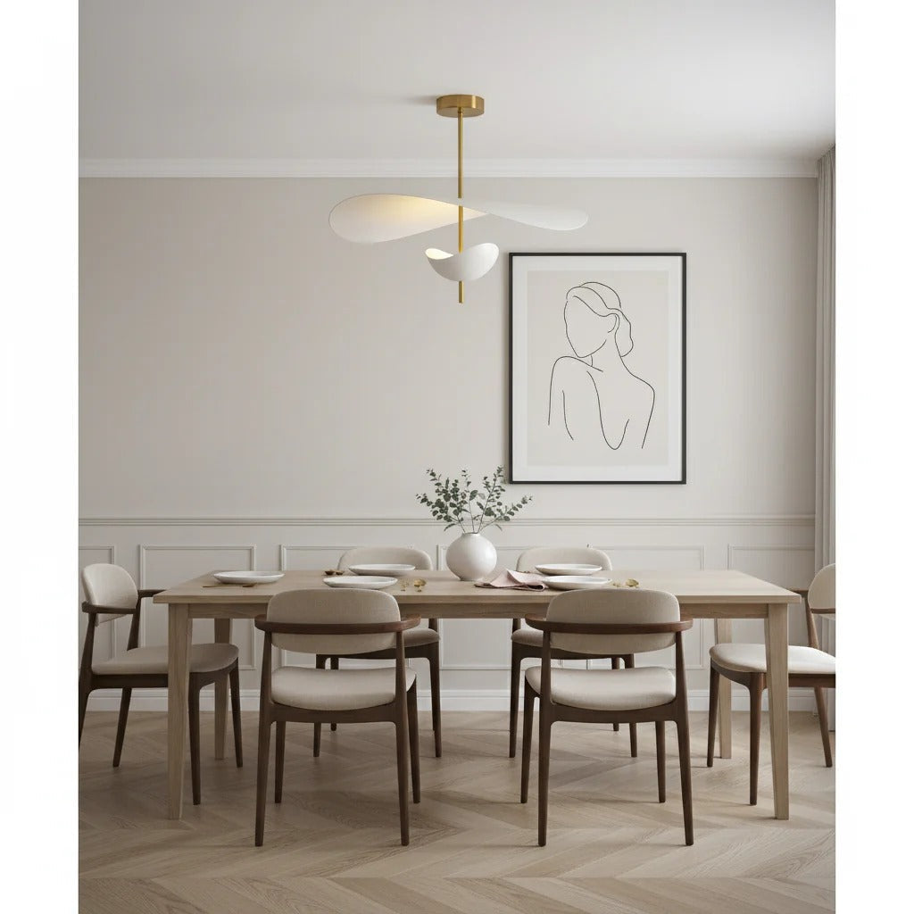 Unorara Floating Metal Pendant Lamp Nordic Premium