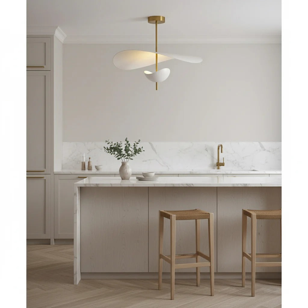 Unorara Floating Metal Pendant Lamp Nordic Premium