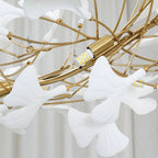 Luxury U-Shaped Ceramic Chandelier for Living Room