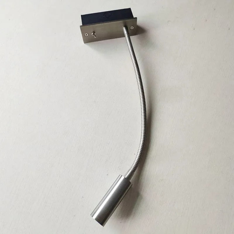 Uvan Minimalist Wall Sconce with Adjustable Reading Spot