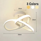 Modern LED Ceiling Lamp Chandelier – Geometric Fixture in Modern Style