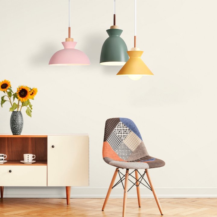 Valarie Scandinavian Wood Pendant Light