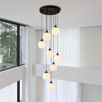 Gade's Villa Staircase Chandelier