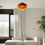 Asbille Multi-Layer Disc Glass Ceiling Light