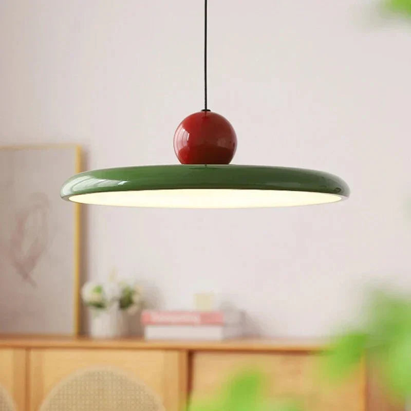 Designer LED pendant lamp inspired by Bauhaus style