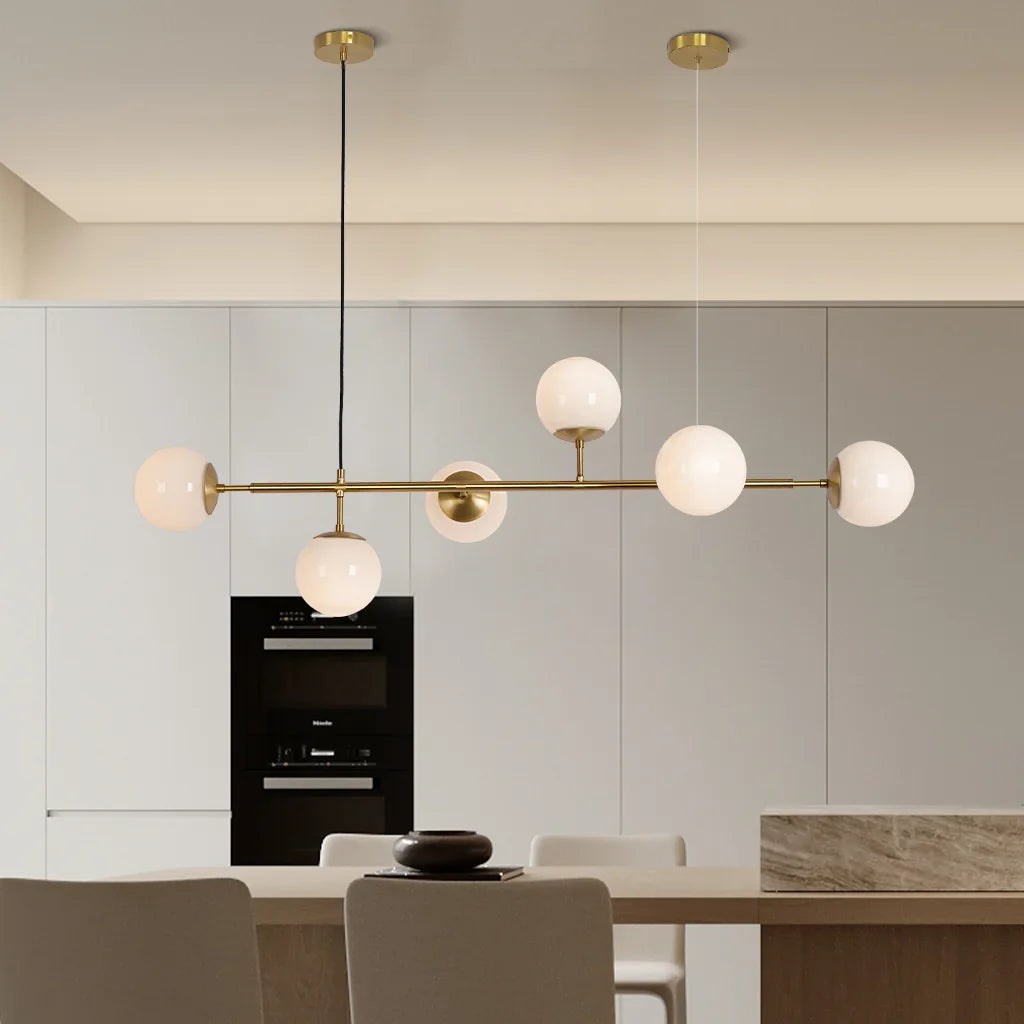 Kenzo Glass Orb Pendant Light