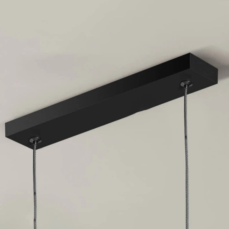Arisha Modern LED Pendant Light Gold/Black Metal Dining/Living Room