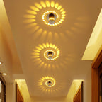 Modern LED Spiral Lamp - LumoSpiral