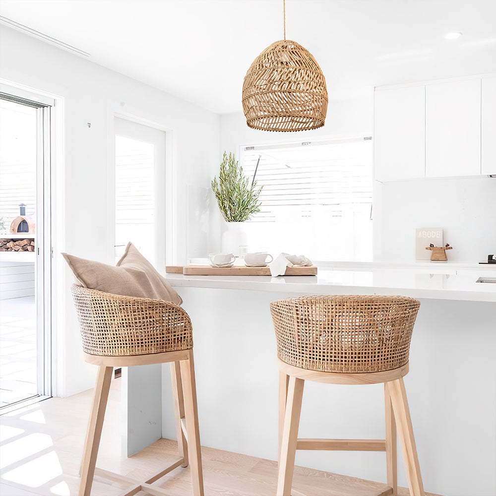 Geul Basket Rattan Pendant Light