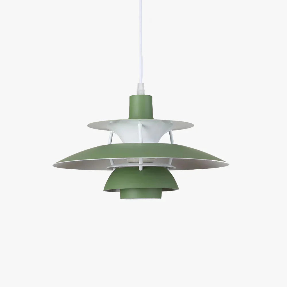 Aria Macaron Shade Pendant Light, 15 Colors