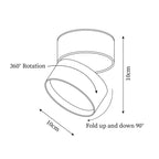 Modern Adjustable LED Ceiling Lamp