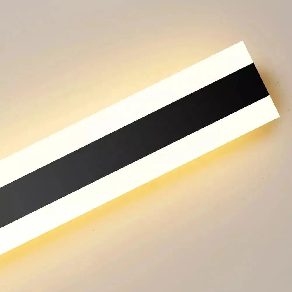 Modern LED Wall Lamp – Vertical Waterproof Decorative Panel for Facades