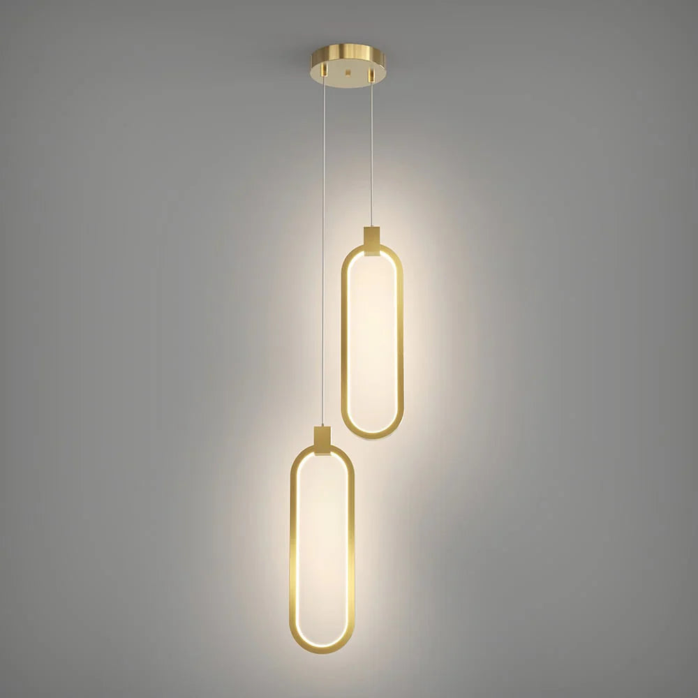 Modern LED Pendant Lamp in Geometric Style