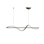 Hanging Lamp "Wave" – modern LED lamp for dining table or kitchen island