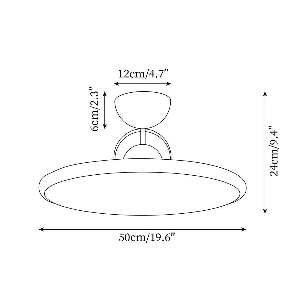 Modern Ceiling Lighting with Minimalist Design for Bedroom, Living Room, or Office Bauhaus