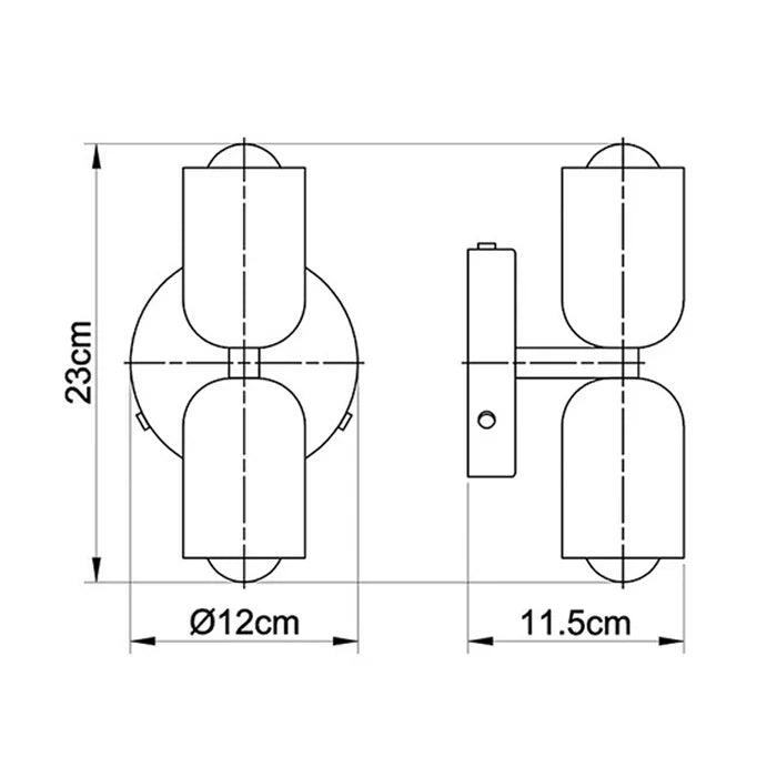 Modern Wall Lamp in Japandi Style