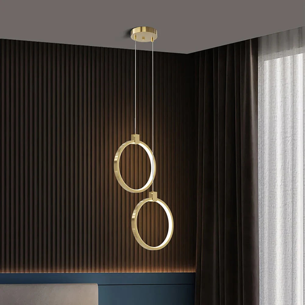 Modern LED Pendant Lamp in Geometric Style