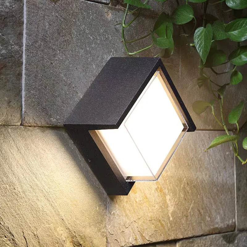 Outdoor Wall Lamp with Motion Sensor