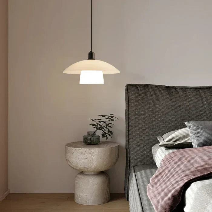 Japanese Pendant Lamp – Elegant Dome LED Lamp for Kitchen and Dining Room
