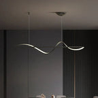 Hanging Lamp "Wave" – modern LED lamp for dining table or kitchen island
