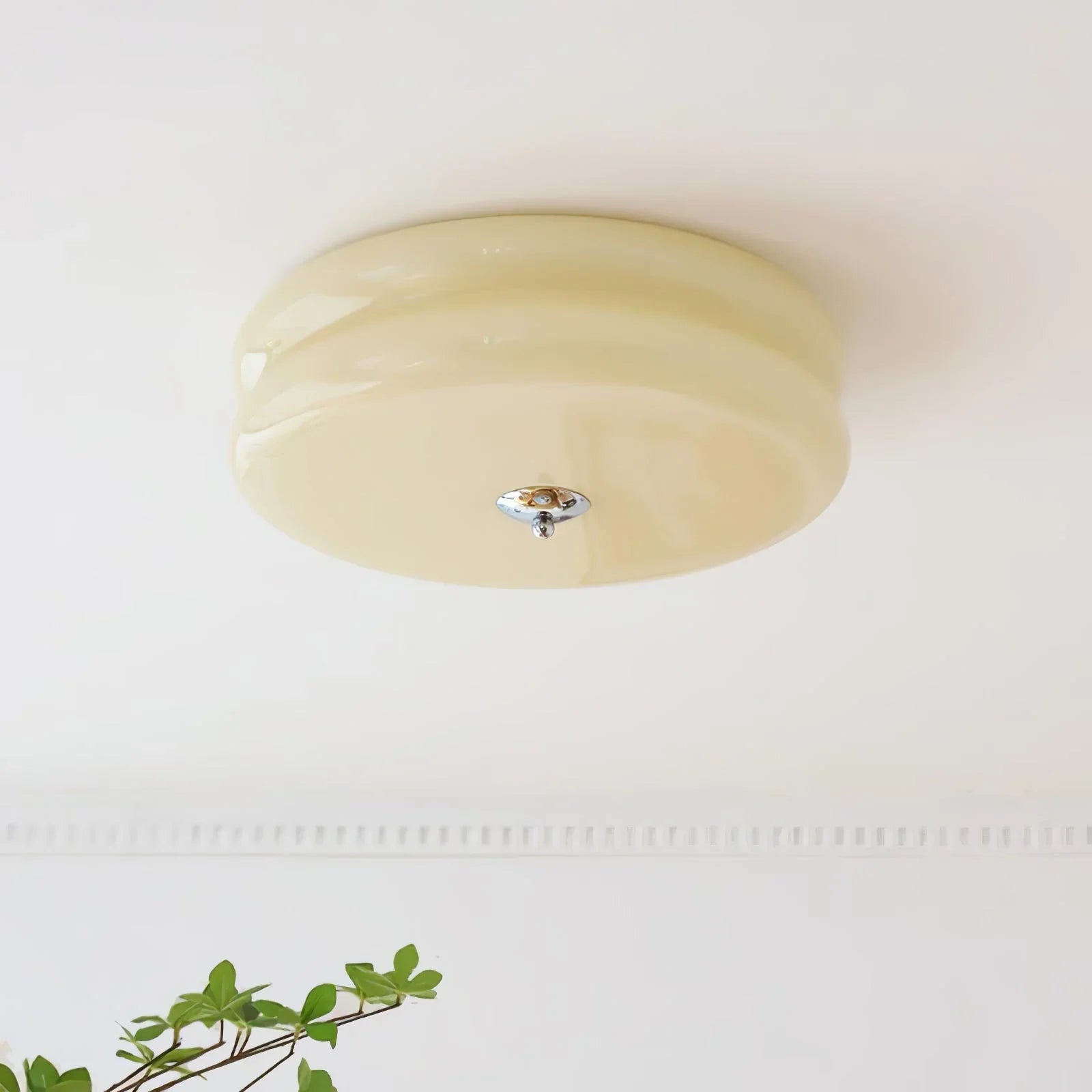 Modern Ceiling Lamp - Round LED Fixture for Bedroom, Living Room, and Hallway