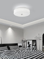 Modern Ceiling Lamp - Round LED Fixture for Bedroom, Living Room, and Hallway