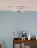 Modern Ceiling Lamp - Round LED Fixture for Bedroom, Living Room, and Hallway