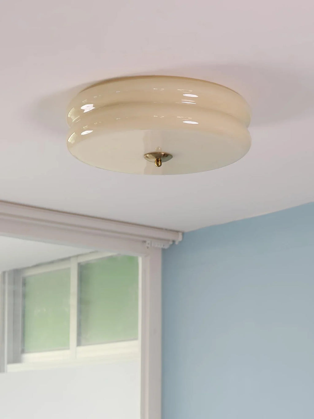 Modern Ceiling Lamp - Round LED Fixture for Bedroom, Living Room, and Hallway