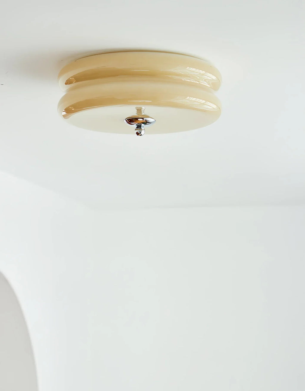 Modern Ceiling Lamp - Round LED Fixture for Bedroom, Living Room, and Hallway