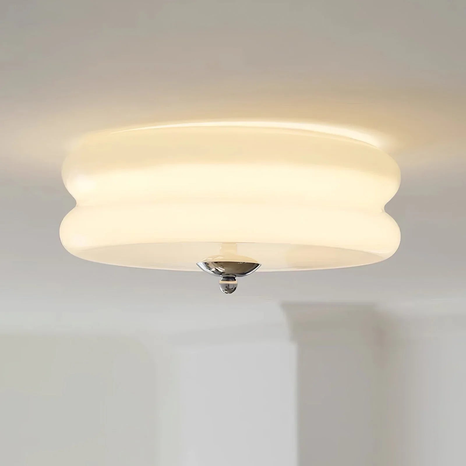 Modern Ceiling Lamp - Round LED Fixture for Bedroom, Living Room, and Hallway