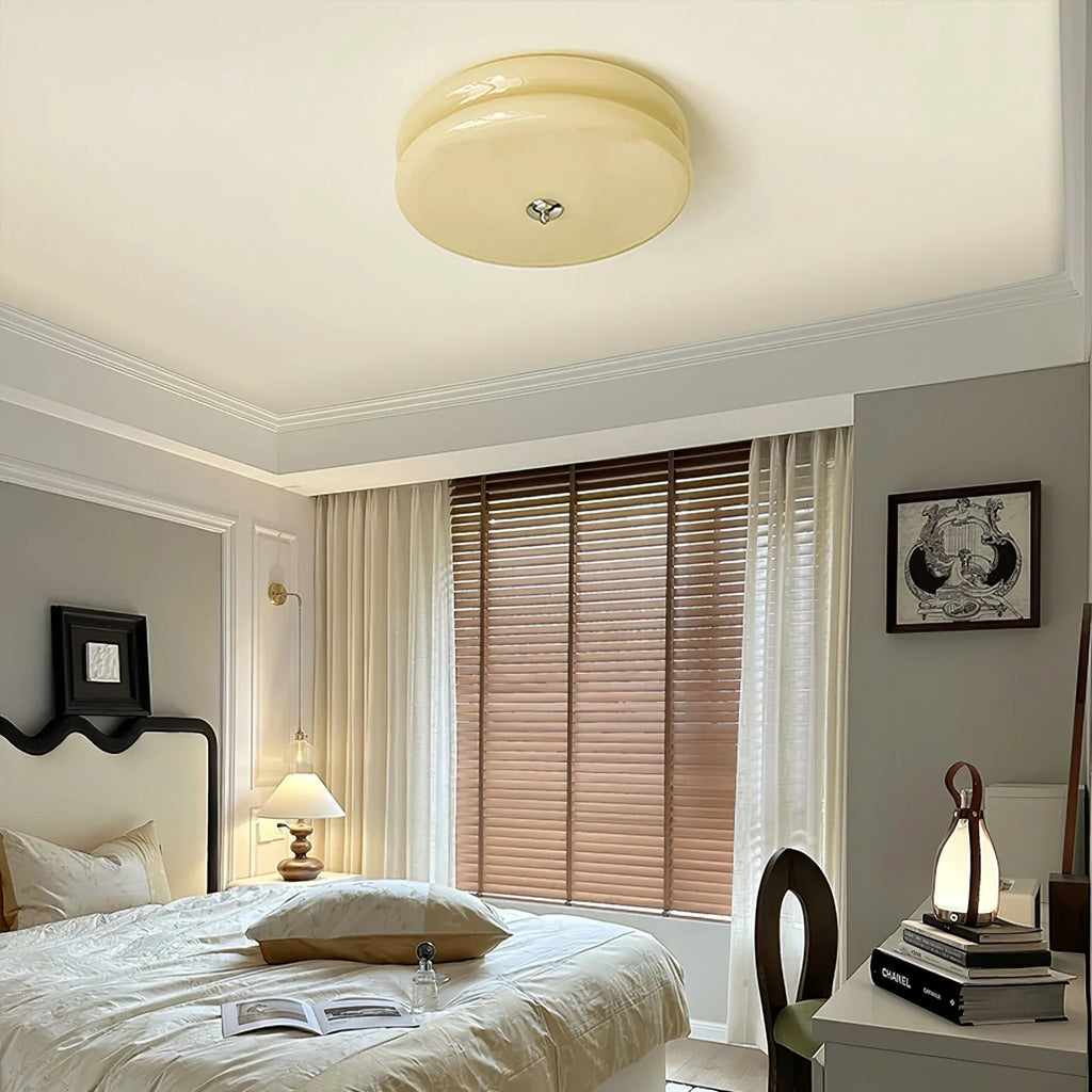 Modern Ceiling Lamp - Round LED Fixture for Bedroom, Living Room, and Hallway