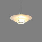 Modern Layered Hanging Acrylic Vintage Lamp
