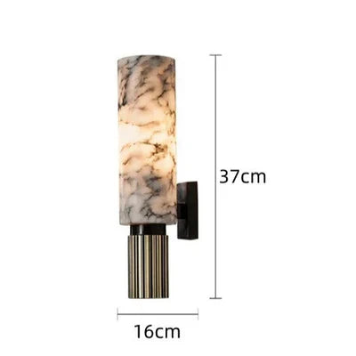 Wall Lamp with Marble Effect – Elegance and Modernity