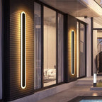 Modern Long LED Wall Sconce – Designer Wall Lighting for Indoor and Outdoor Use
