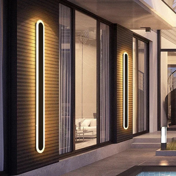 Modern Long LED Wall Sconce – Designer Wall Lighting for Indoor and Outdoor Use